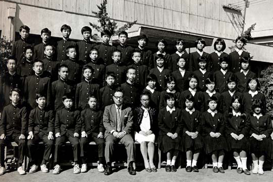 クラス写真 横浜市立西谷中学校1970同窓会